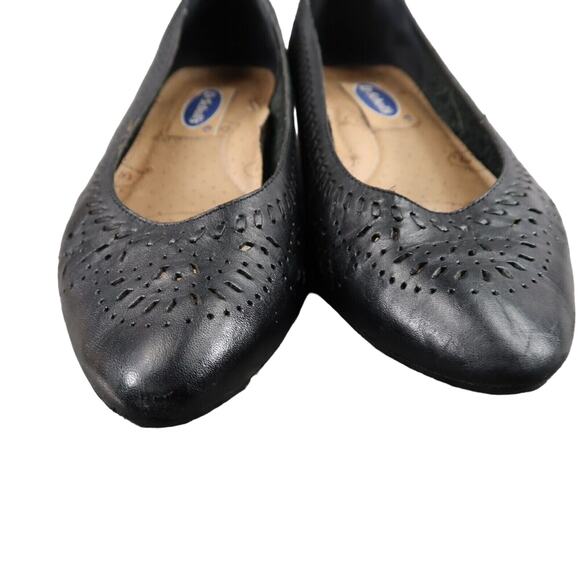 Dr Scholls Shoes Womens 7.5 Loafer Pumps Classic Fashion Leather Comfort Black - Picture 16 of 16